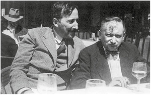 Йозеф Рот і Стефан Цвейг, 1936