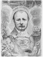 Портрет Жерара де Нерваля (Сталь, 1865